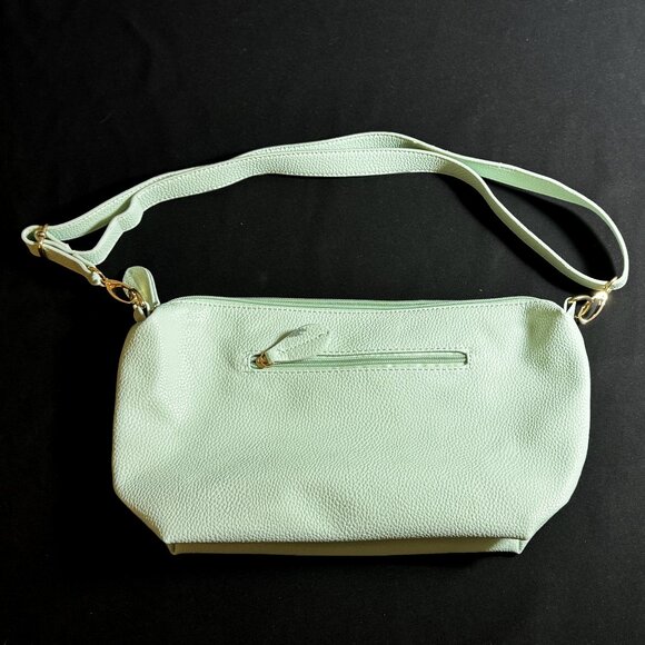 Steve Madden Mint Green Purse 14" by 8" - Picture 2 of 6